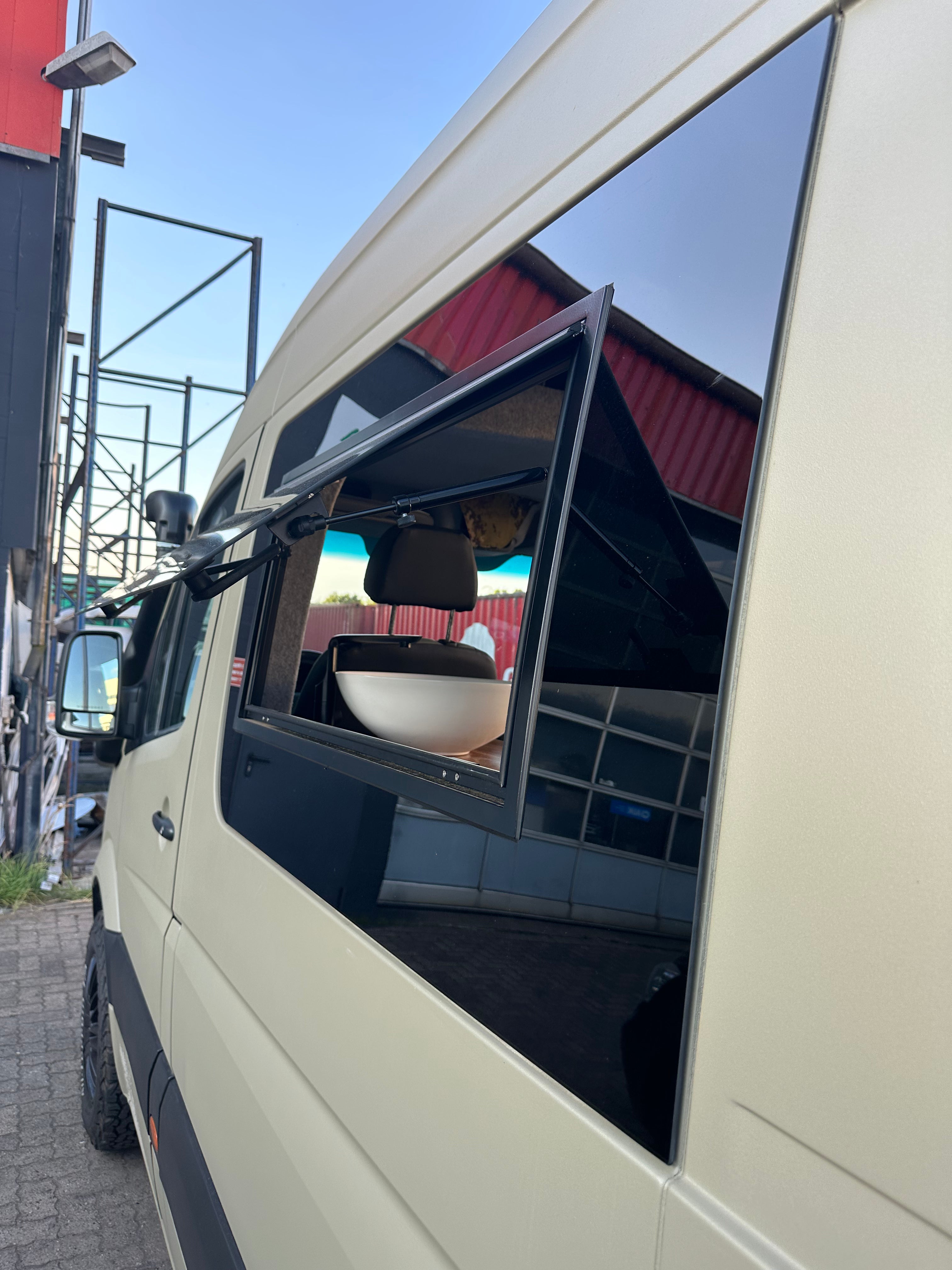 Mercedes Benz Sprinter Wohnmobil Fenster W906 Links